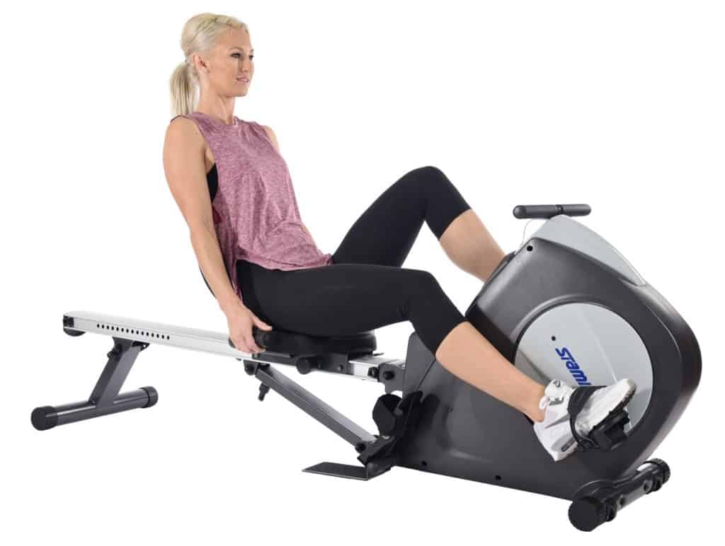 stamina deluxe conversion ii recumbent bike rower
