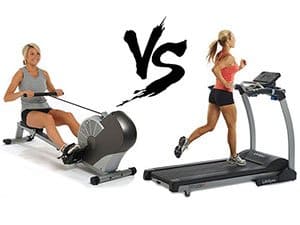 Rowing Machine or Treadmill
