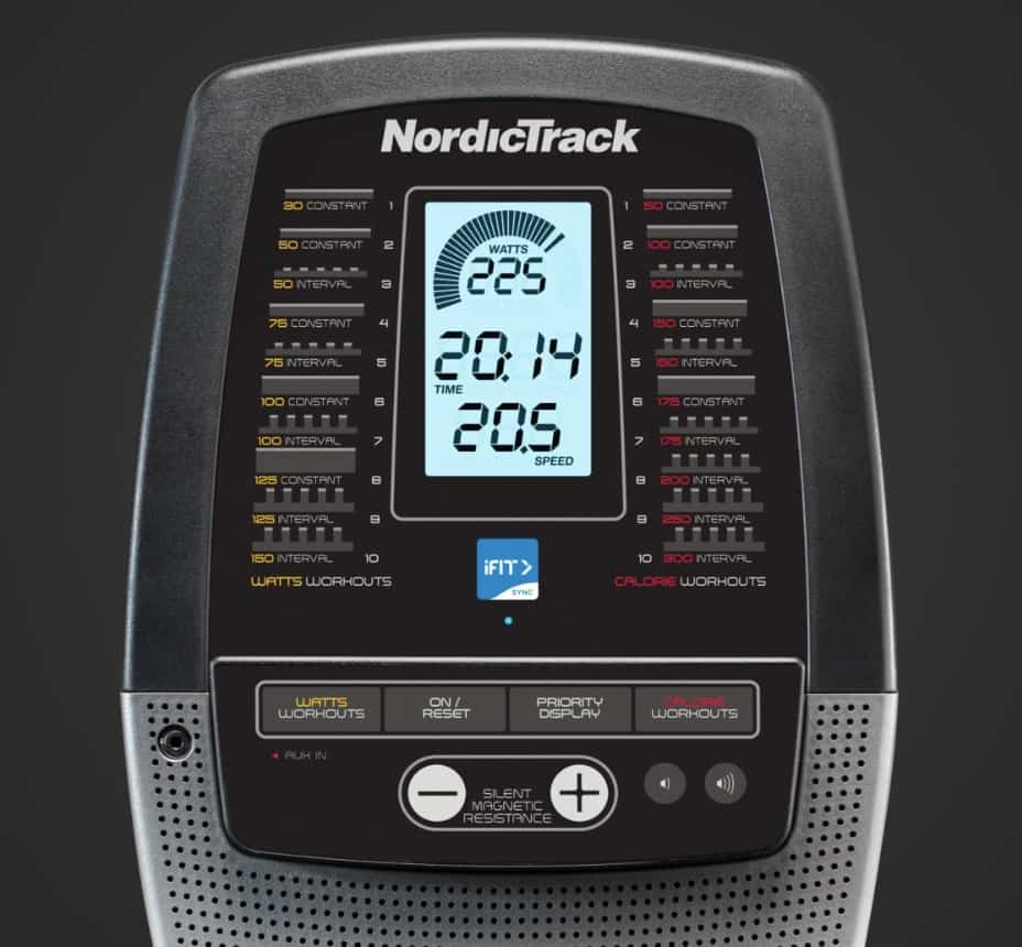 NordicTrack Rowing Machine Monitor