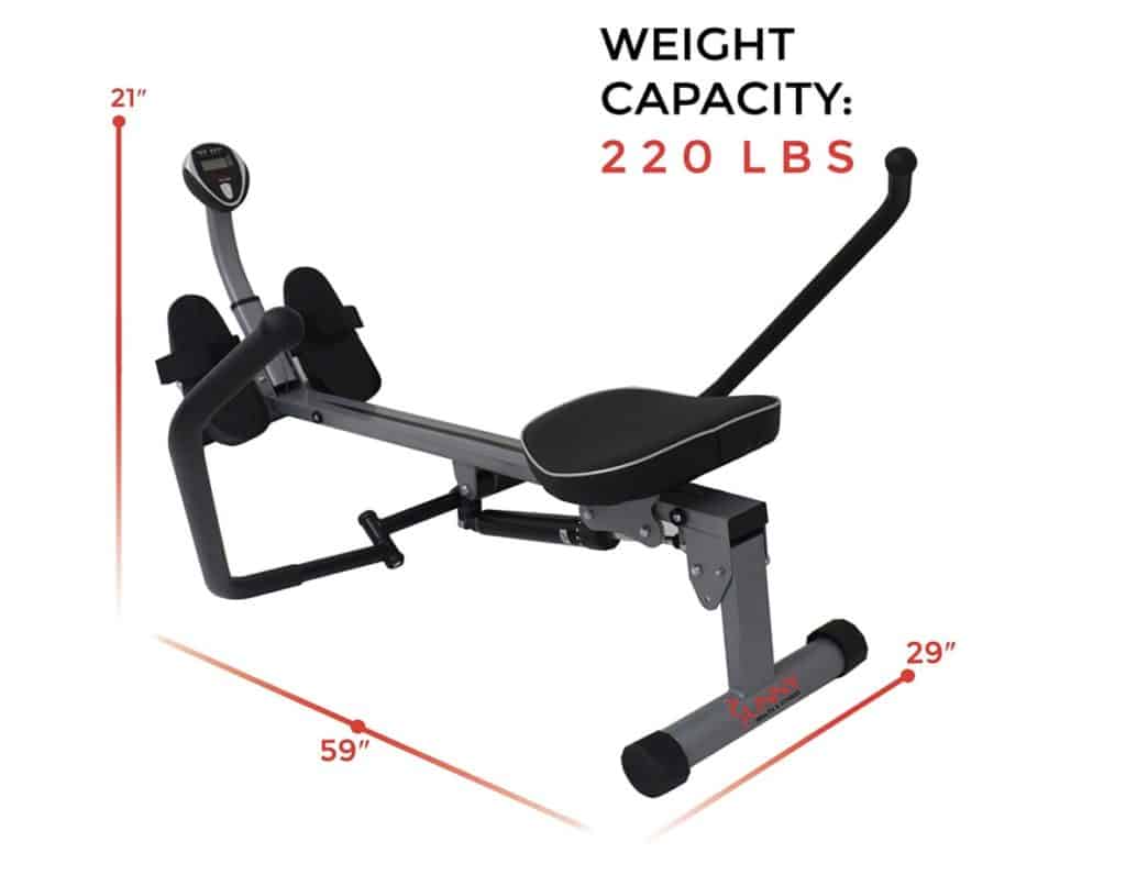 Sunny Health & Fitness SFRW1410 "Full Motion" Rowing Machine Review