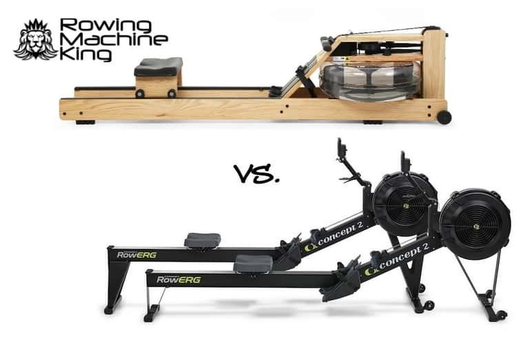 Air vs water rowing machine comparison