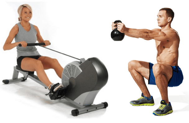 Rowing Kettlebell Workout (Benefits & Examples)