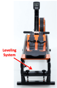 WaterRower Slider Dynamic Leveling System