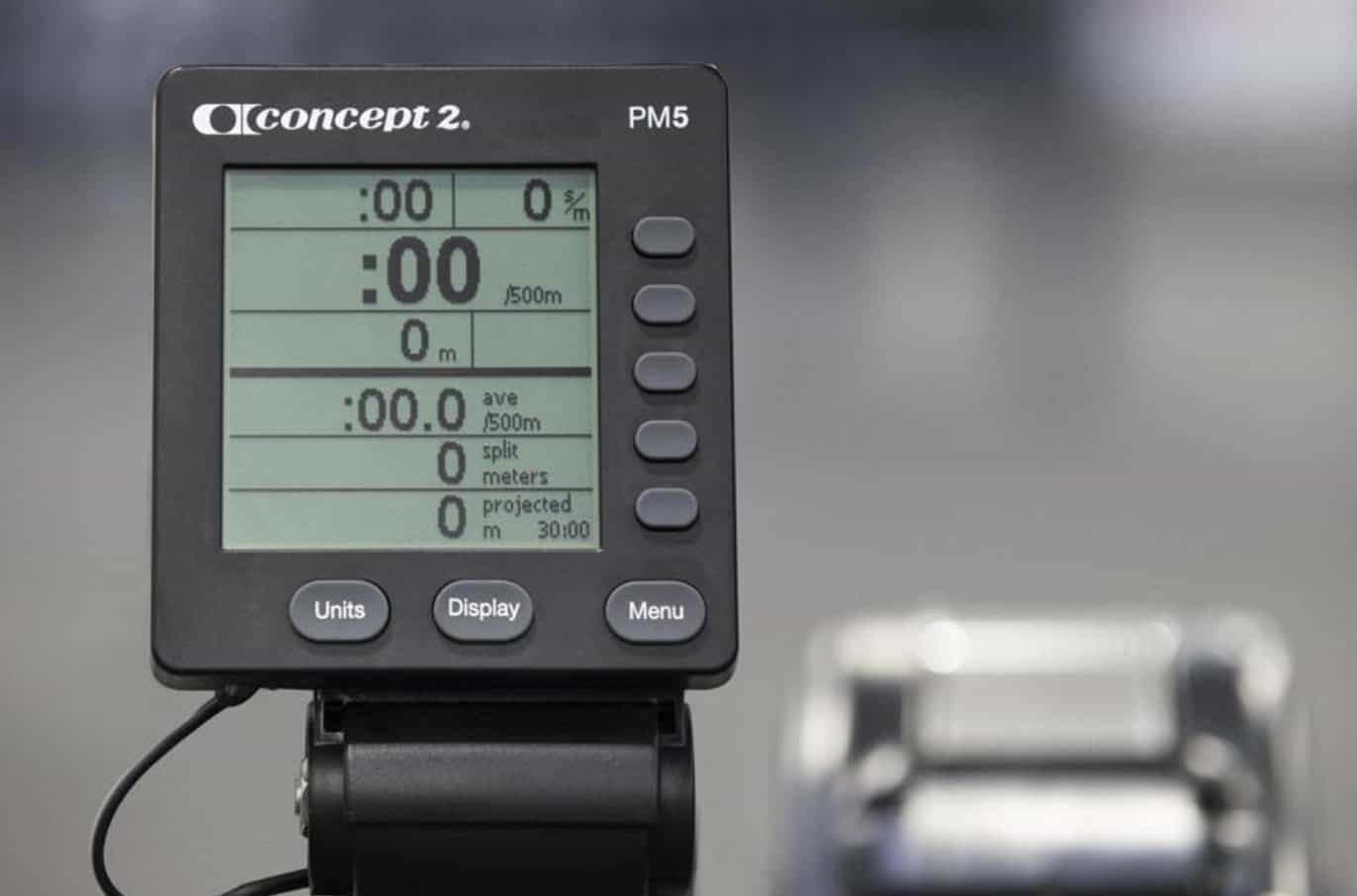 Concept2 Model E Rower PM5 Monitor