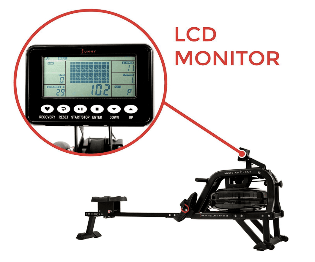 Surge Water Rower Monitor