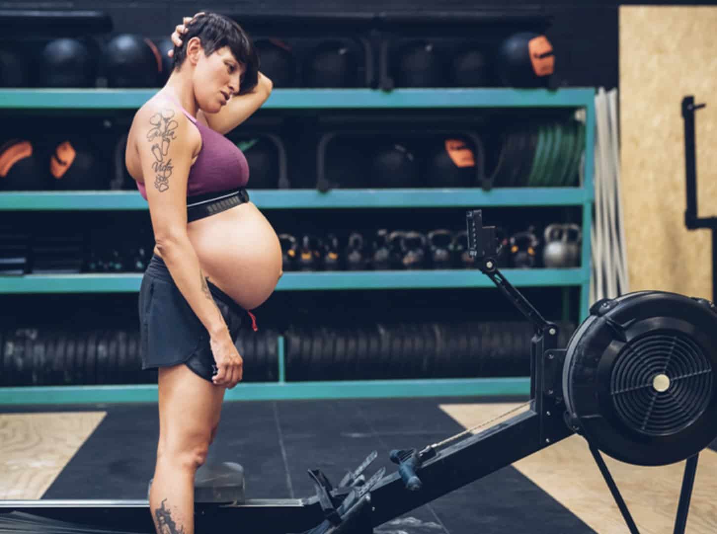 can you use a rowing machine while pregnant