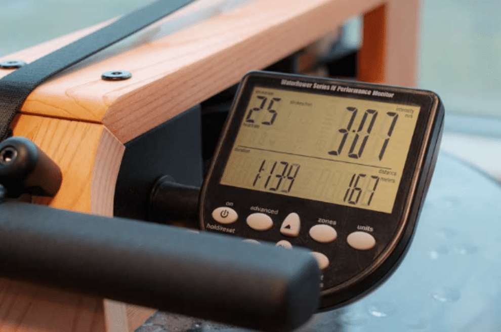 WaterRower M1 HiRise Rower S4 Monitor Features